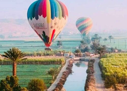 Luksor i lot balonem z Hurghady (mała grupa)