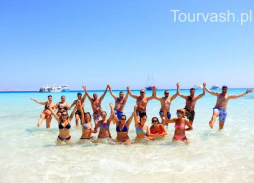 Ras Muhammad+biała wyspa Statkiem