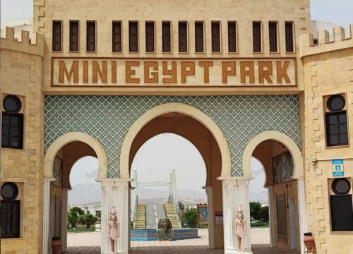 Mini Egypt Park w Hurghadzie